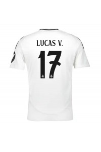 Real Madrid Lucas Vazquez #17 Fotballdrakt Hjemme Klær 2024-25 Korte ermer